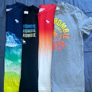 Abercrombie Logo t shirt short sleeve 4 for $30